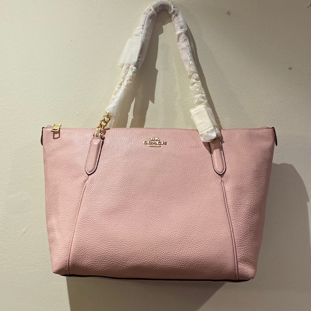 COACH LEATHER TOTE